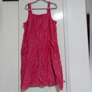 Vintage Pink Confetti Party dress! - XL